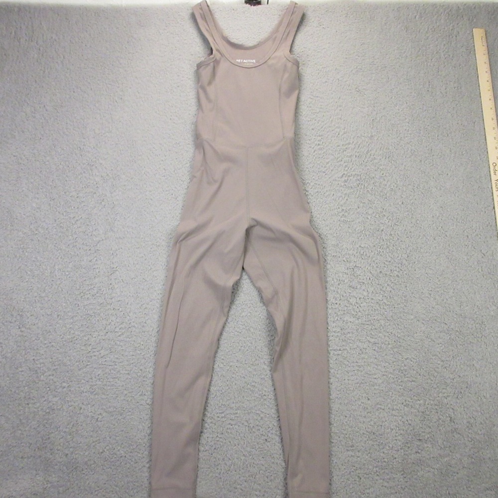 Set Active Sportbody Jumpsuit Womens Small One piece Gray Athletic Activewear